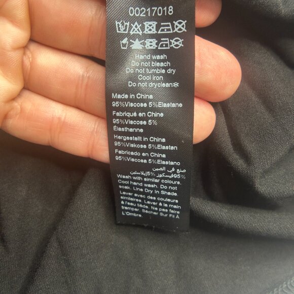 NWT City Chic Women’s Top Genesis Black Blouse Size XL/22 - Picture 8 of 13